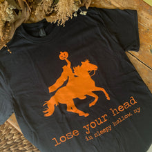 Black & Orange Lose Your Head T-Shirt