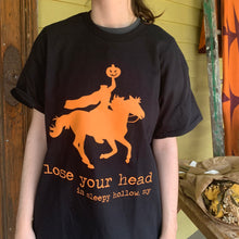 Black & Orange Lose Your Head T-Shirt