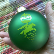Green Glass Ornament