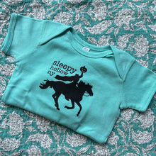 Robin's Egg Blue “Sleepy Hollow, NY” Baby Onesie – 18 Months