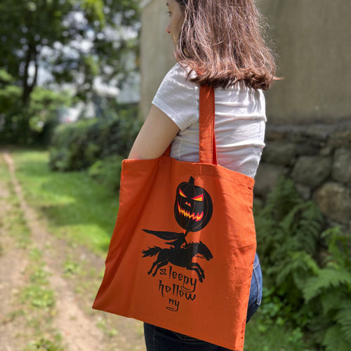 Sleepy Hollow Orange Tote Bag