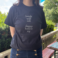 Black "heads will roll." T-Shirt