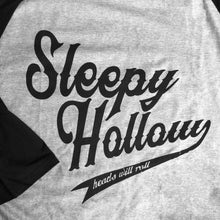 Sleepy Hollow Baseball Shirt Heads Will Roll Headless Horseman